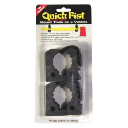 QUICKFIST RUBBER CLAMP,1 TO 2.25 IN,PK2