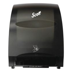 PAPER TOWEL DISPENSER,SMOKE,15-49/64" H