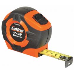 TAPE 1INX26FT(25MMX8M), HI-VIZ OR