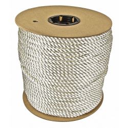 ROPE,600FT,WHT,2700LB.,NYLON