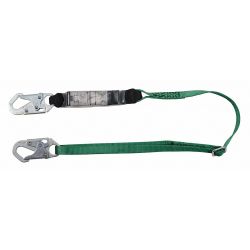 SHOCK-ABSORBING LANYARD,230 LB S. LOAD