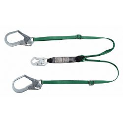 SHOCK-ABSORBING LANYARD,230 LB S. LOAD