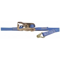 TIE DOWN STRAP,RATCHET,POLY,20 FT.