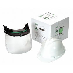 FACE SHIELD KIT W/VISOR HARD H AT