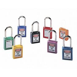 LOCK LOCKOUT GREEN KEYED DIFFE RENT