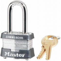 PADLOCK STL 1-1/2IN-4PIN 1-1/2 INSHK