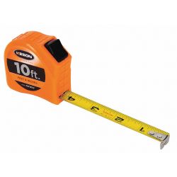 MEASURING TAPE,5/8 IN X 10 FT, ORANG