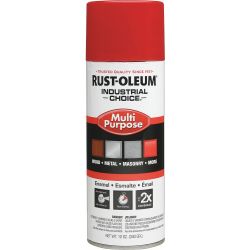 PAINT AEROSOL SAFETY RED 12OZ