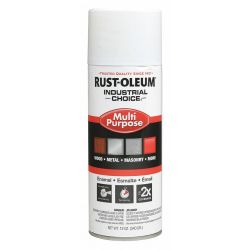 SPRAY PAINT,12 OZ,WHITE,GLOSS