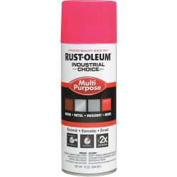 PAINT AEROSOL FL PINK 12OZ CAN