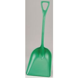 SHOVEL PLASTIC 14X17IN, 42IN L GRN