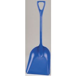 SHOVEL PLASTIC 11X14IN, 38IN L BLUE