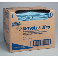 WYPALL X70 FOODSERVICE TOWEL BLUE 12.5"X23.5" 300/CA