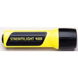 FLASHLIGHT 4AA LED YELLOW