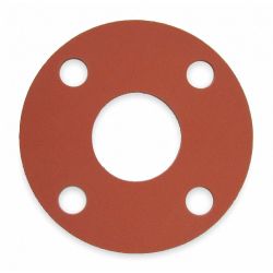 GASKET,FULL FACE,3 IN,SBR,RED