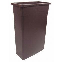 RECTANGULAR RECEPTACLE, 23 G, BROWN