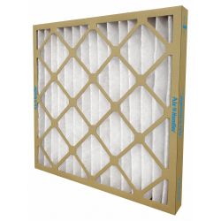 STD CAP.PLEATED FILTER,16X25X1 MERV7