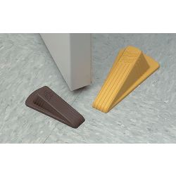 DOOR STOP,HEAVY DUTY,ORANGE,2X3.5X6