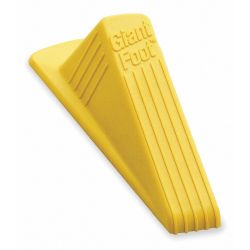 DOOR STOP,YELLOW,PK2