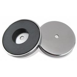 ROUND BASE MAGNET,95 LB. PULL