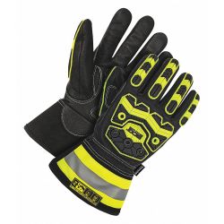 WINTER OIL RESISTANT GLOVE,GAU NTLET,L,PR