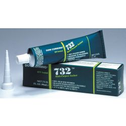 SEALANT SILICONE M/P BK 90ML T UBE