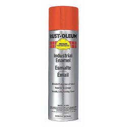 PAINT AEROSOL EQUIPMENT ORANGE 15OZ