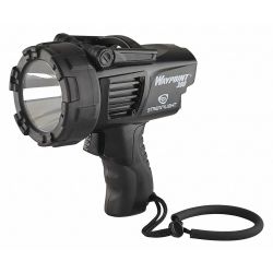 LED FLASHLIGHT, RECHARGABLE, B LK,6-3/4"