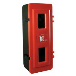 FIRE EXTINGUISHER CABINET,20 L B,BLK