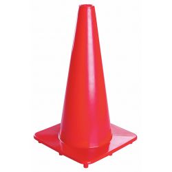 SLIMLINE CONE,ORANGE,10X18