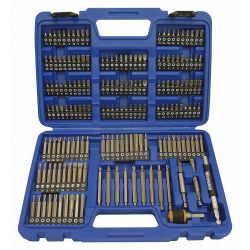 SCREWDRIVER BIT SET,1/4 HEX DR 175