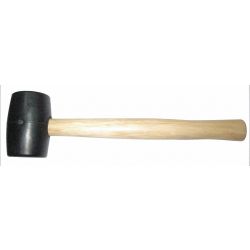 RUBBER MALLET,HICKORY,32 OZ