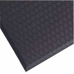 ANTI-FATIGUE MAT,NITRILE/PVC,B LK,3X