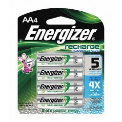 BATTERY RECH NIMH AA 4 /PK