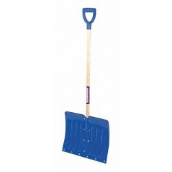 SHOVEL,SNOW,ALUM, D TOP HANDLE