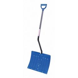 SHOVEL,SNOW,ALUM, D TOP HANDLE