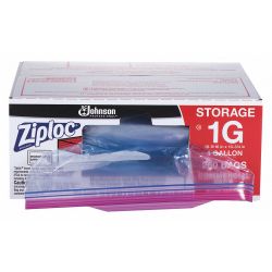 STORAGE BAG,ZIP,10-1/2"X 10-3/4",PK250