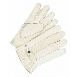 LEATHER GLOVES, UNIVERSAL, BEIGE, PAIR