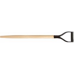 HANDLE SHOVEL WOOD/STL D-GRIP36IN