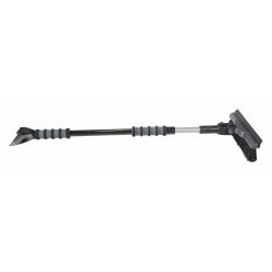 SNOW BROOM/SCRAPER,10-3/4"HEAD WIDTH