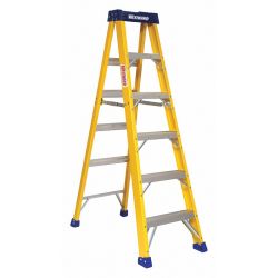 STEPLADDER,FIBERGLASS,IAA,6 FT.