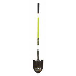 SHOVEL,ROUND POINT,14GA,11-1/4IN BLADE W