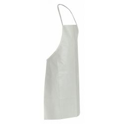 BIB APRON,VEND-PACK,28INX36IN,BOUND,WHT