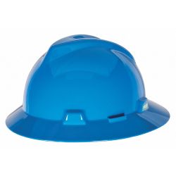 HAT SFTY ANSI RATCHET BLUE