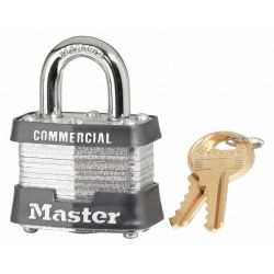 PADLOCK STL 1-1/2IN-4PIN