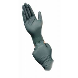 GLOVE FLOCK-LINED NITRILE LGE 50/BX