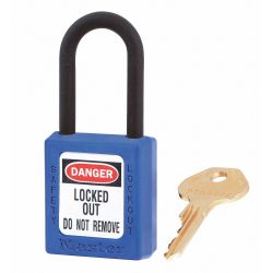 PADLOCK DIELECTRIC XENOY BLU