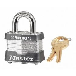 PADLOCK STL 1-1/2IN-4PIN