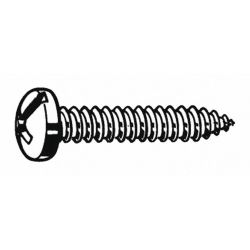 Sheet Metal Screw,Pan,#12,1/ 2 in.,100/PK