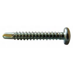 SCREW SDRL ZP PAN 10-16X5/8,10 0/PK